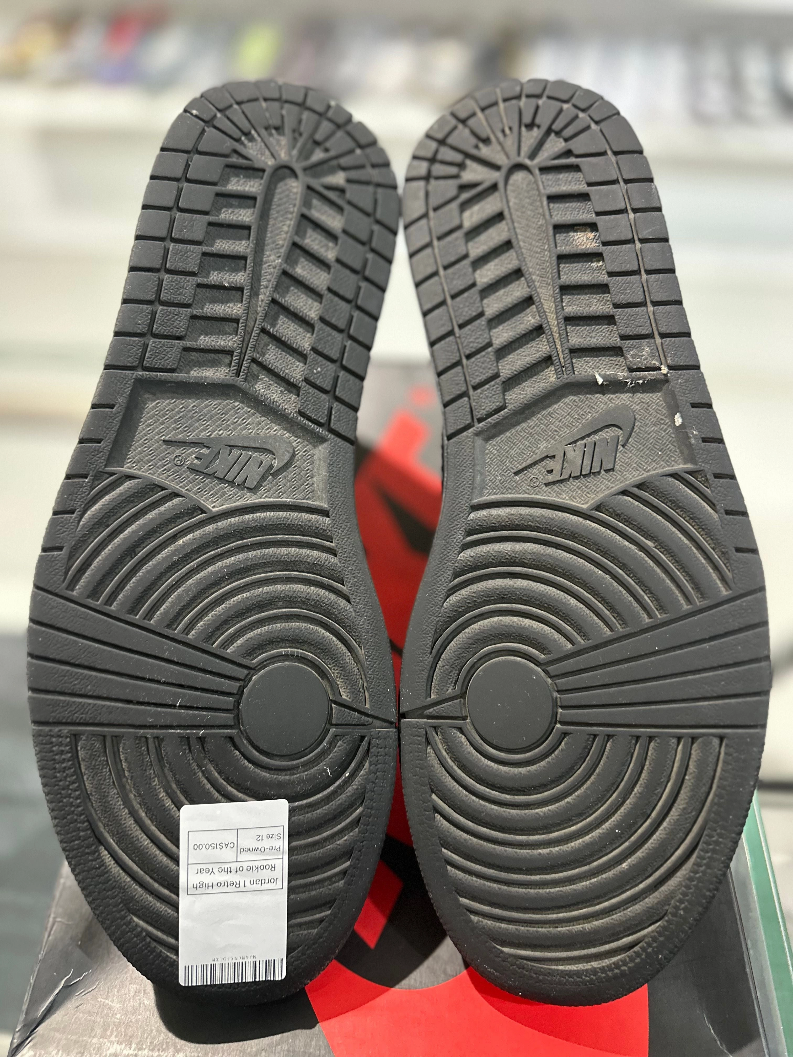 Jordan 1 Retro Low OG SP Travis Scott Black Phantom - Pre-Owned Size 12.5 Coconut Sneakers