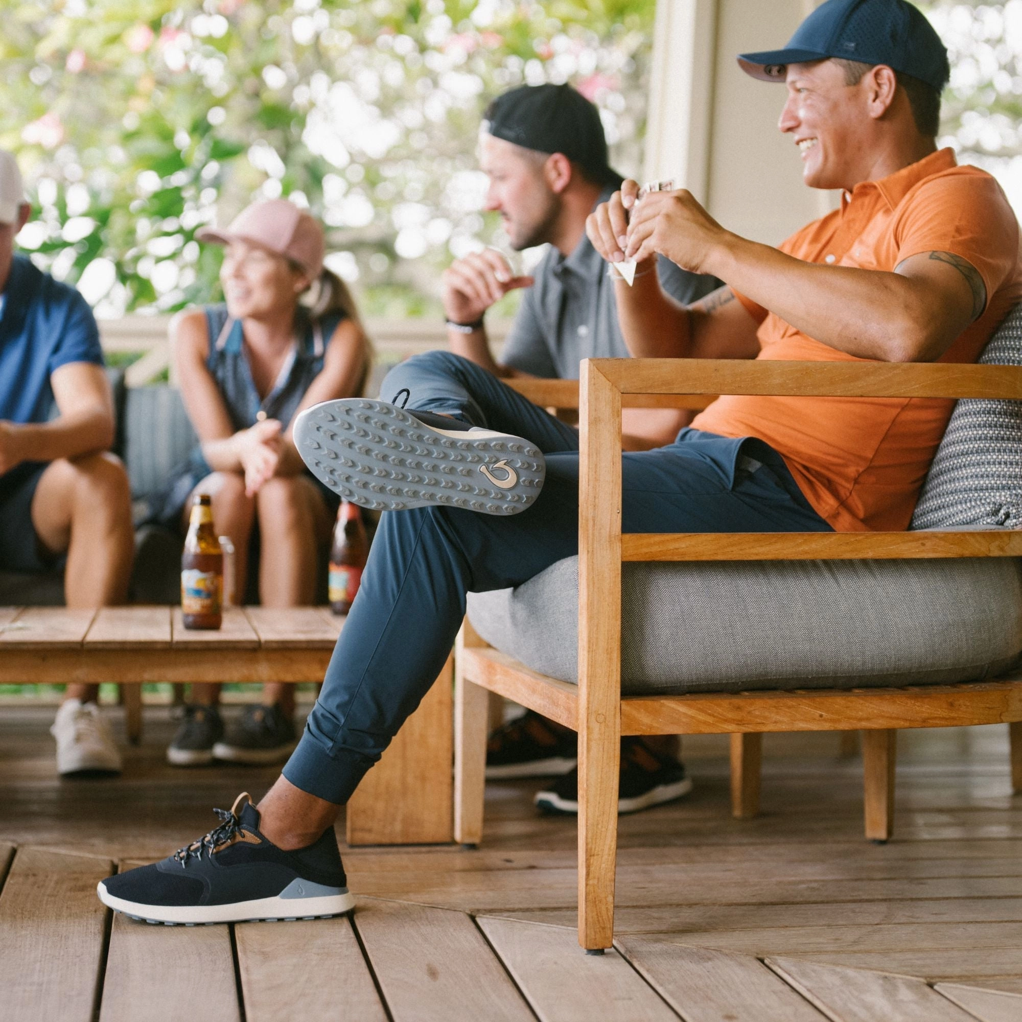 Kanapali - Trench Blue / Sea Ice Tennis Shoes With Bling