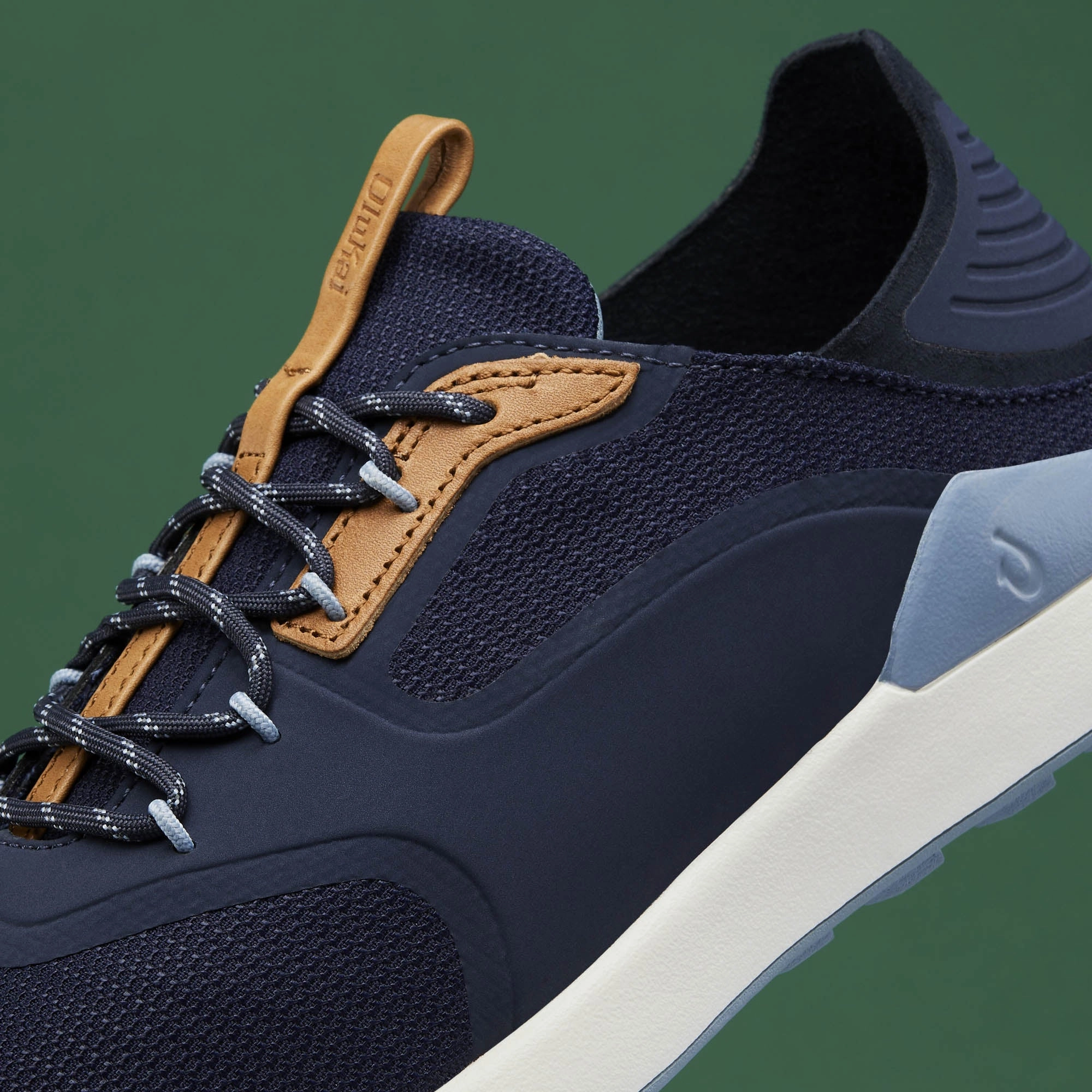 Reebok Leather Tennis Shoes Kanapali - Trench Blue / Sea Ice