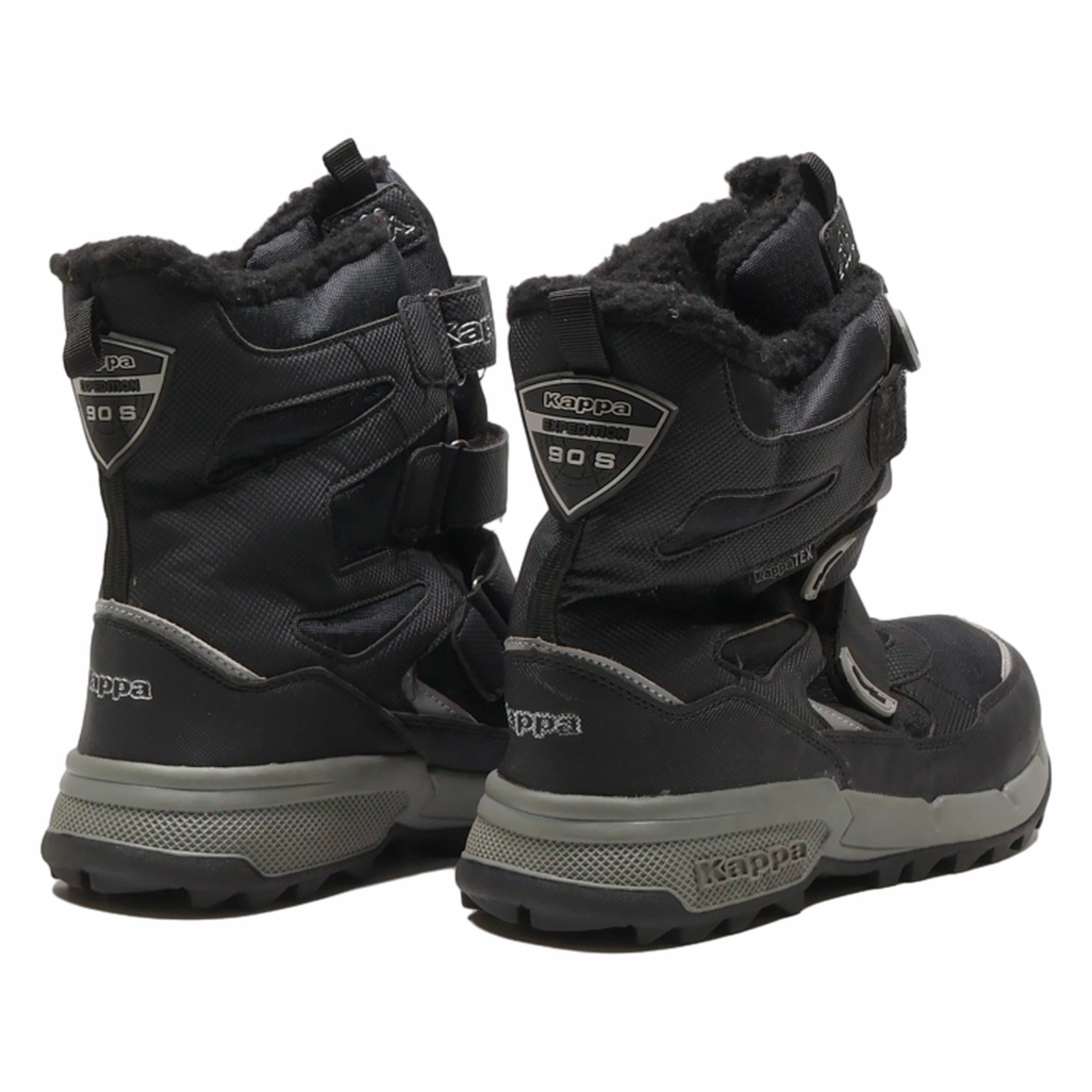 KAPPA Snow Boots Black Synthetic Womens UK 5 Discount Winter Snow Boots