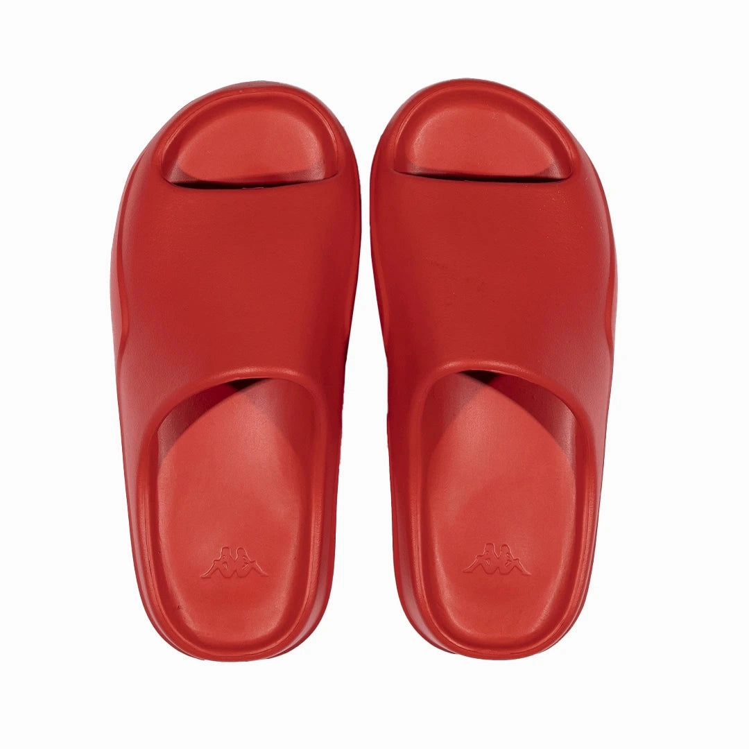 Kappa Unisex Authentic Plume 1 Sandals - Red Md Coral Wash Slippers In Washing Machine