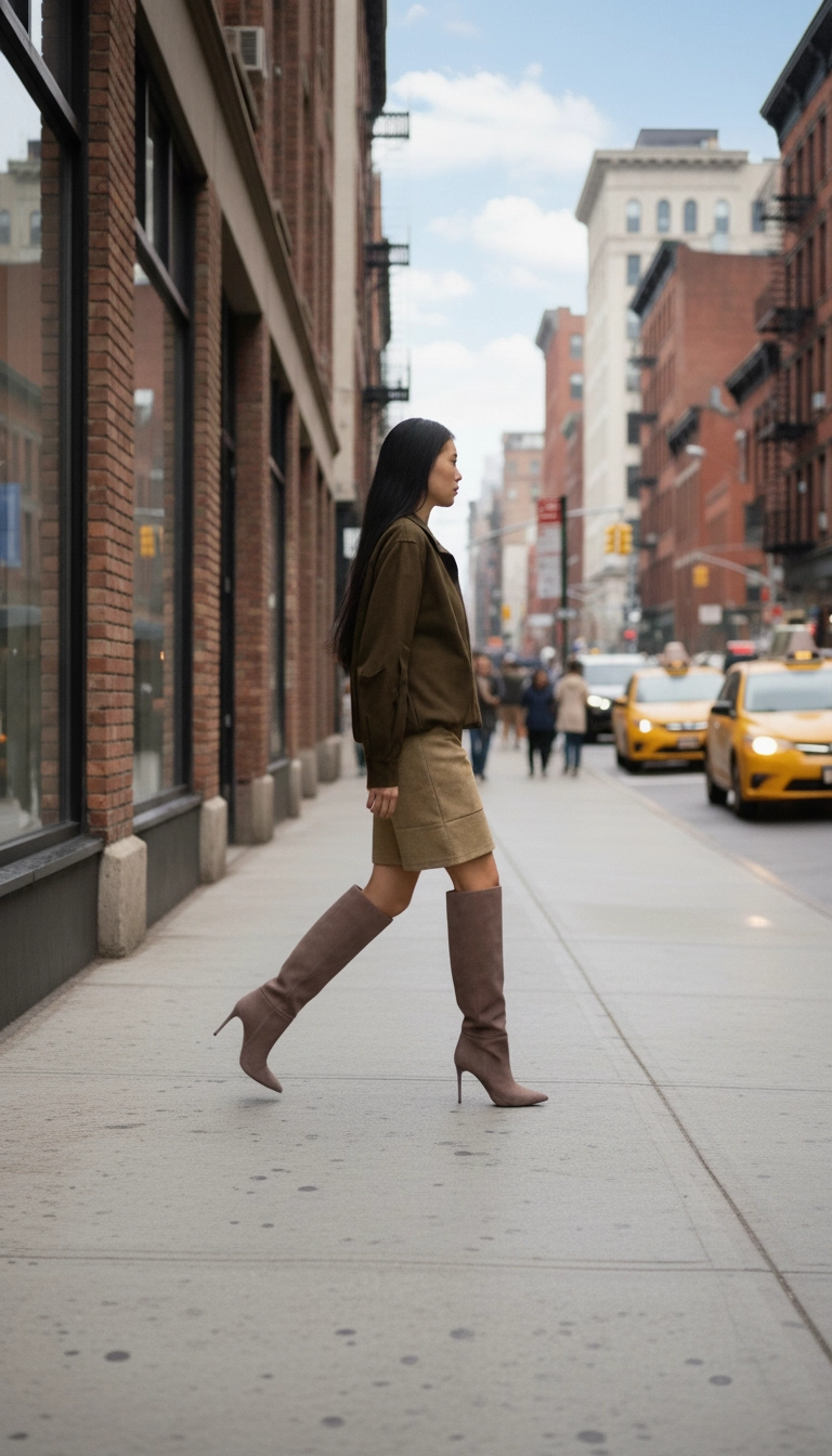 Kashleigh Knee High Boot Best Knee High Boots For Petites