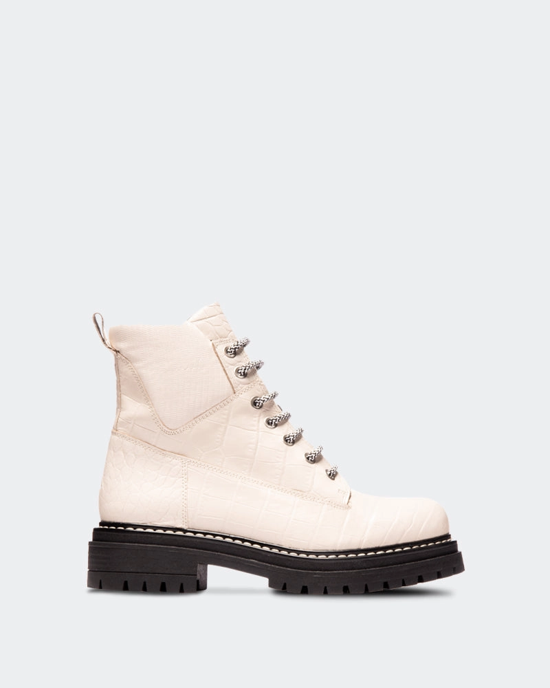 Ferrini Boots Kawasaki Off White Croco