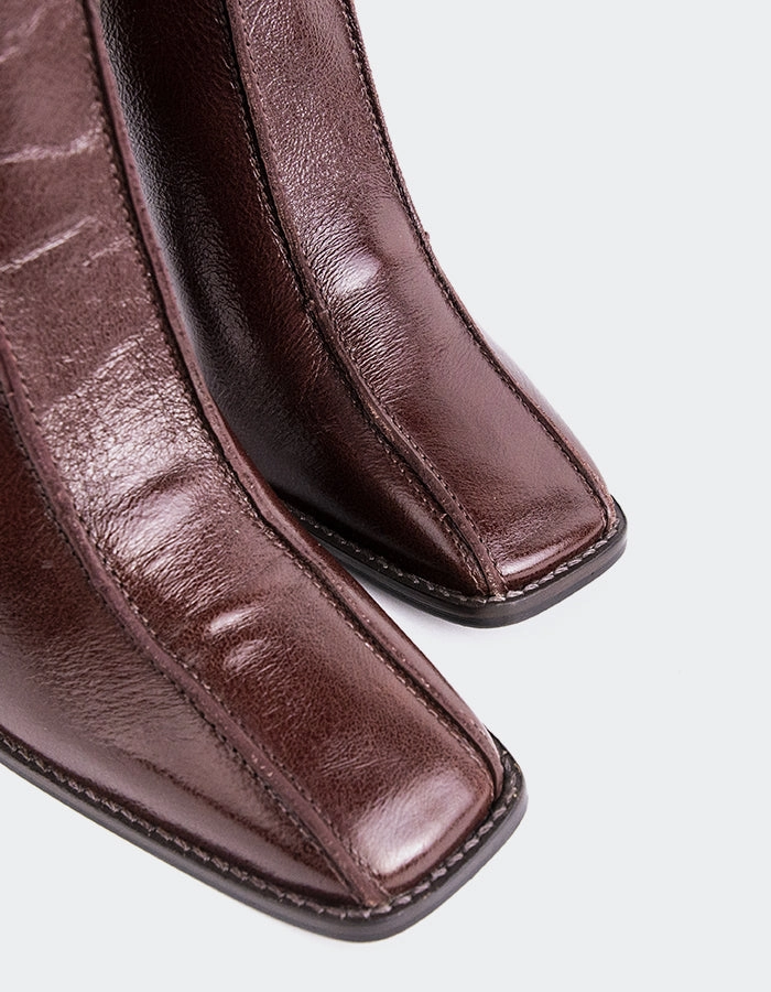 Winter Shoe Boots Krakow Brown Leather