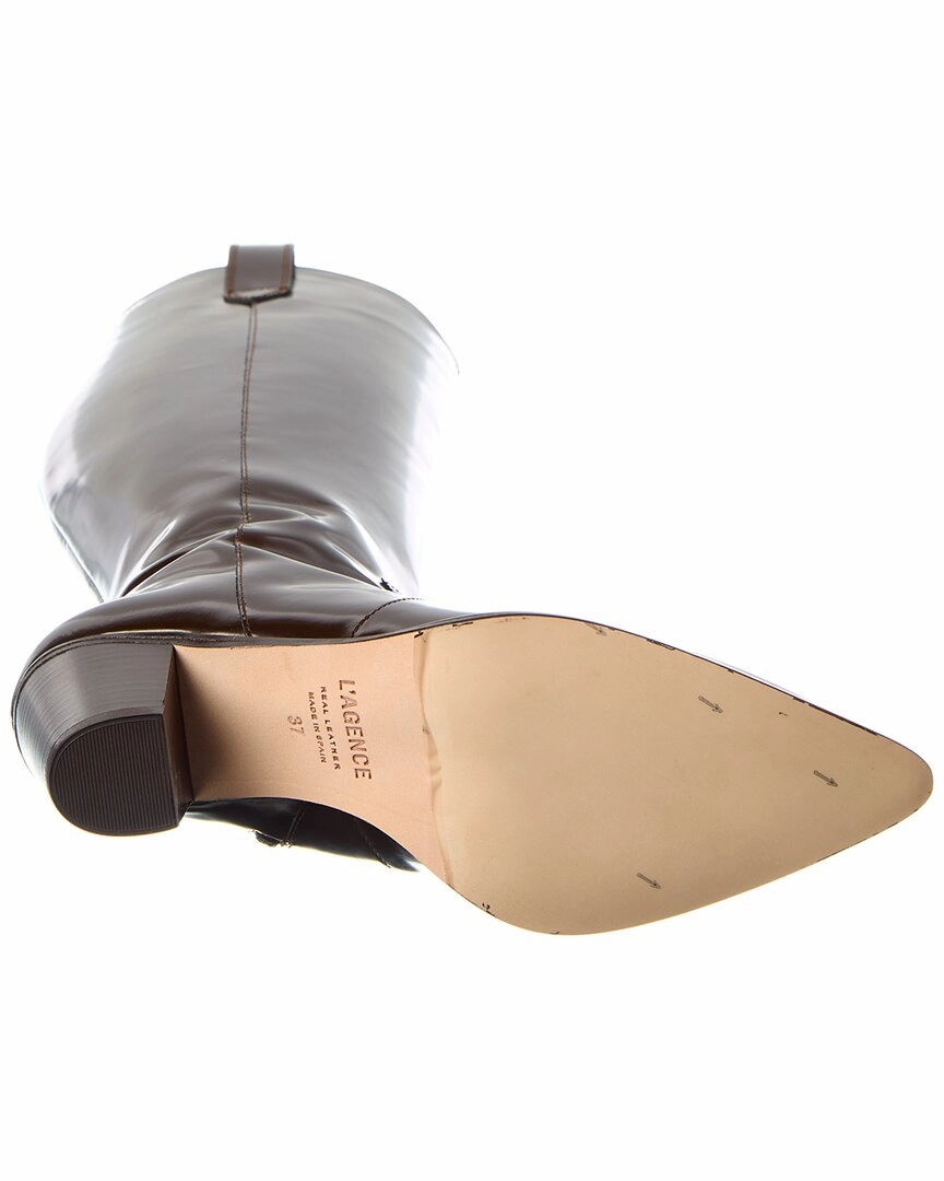 Boots Spokane Washington L'AGENCE Adelle Knee Leather Boot