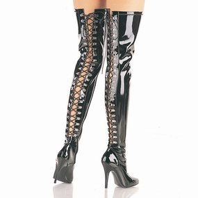 Tactical Research Boots 5" D-Ring Stretch Thigh Boot (SEDUCE-3063)