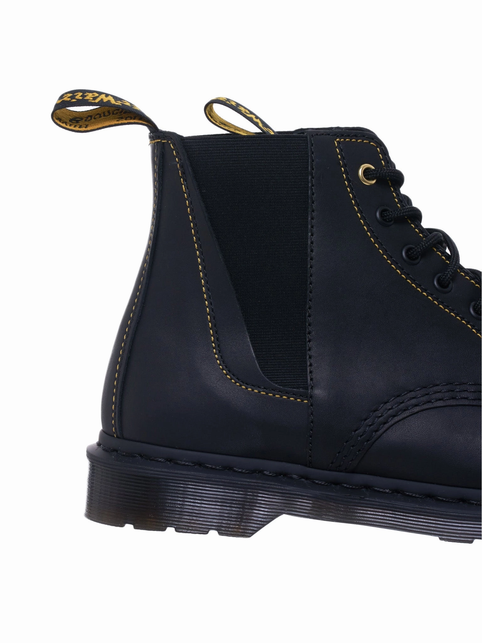 Leather Ankle Boots (HC-E04-761-BLACK) Rain Boots Snow