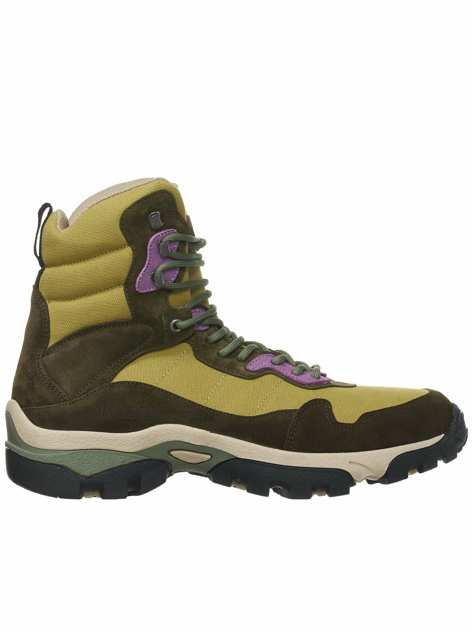 Les Chaussures Terra (216FO005-5060-MULTI-GREEN) Suede Boots Knee High