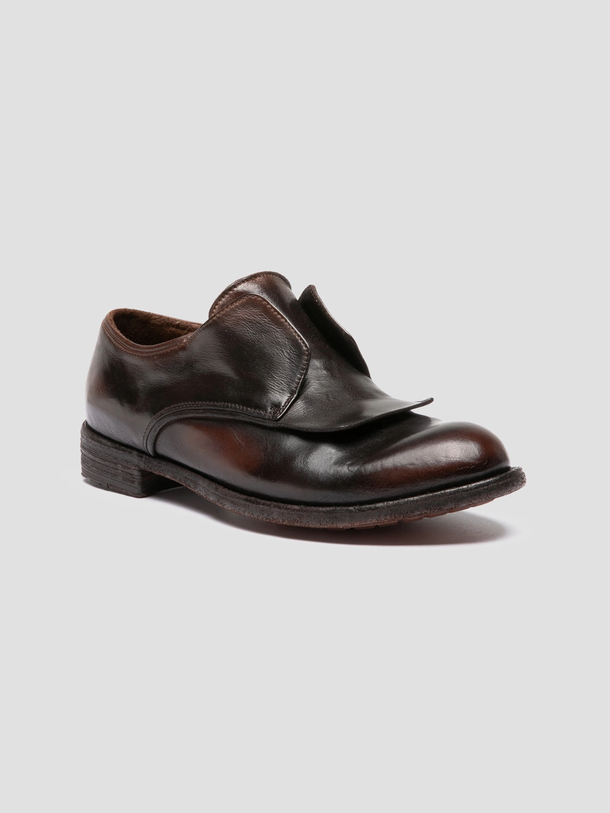 LEXIKON 159 - Brown Leather Derby Shoes Style Derby Shoes