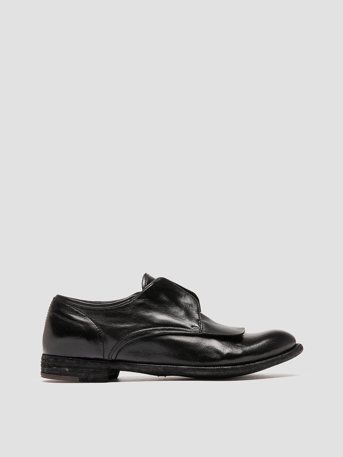 LEXIKON 550 - Black Leather Derby Shoes Best Way To Lace Up Shoes