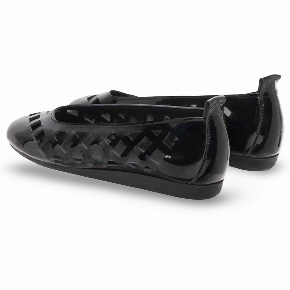 Leather Slip On Sneakers Slip On Lamdia Noir Laekeo