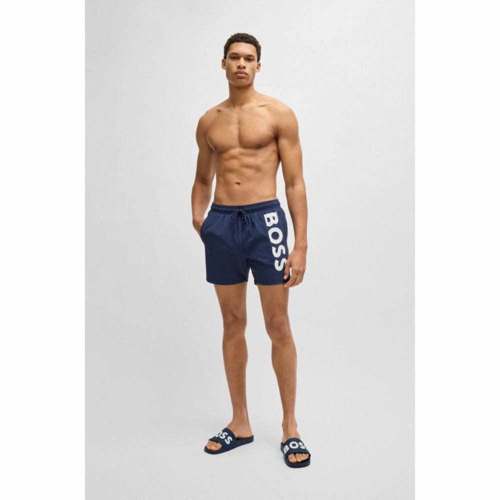 Granny Square Slippers Italian-made slides with raised logo