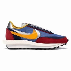 Virginia Tech Nike Shoes Nike LD Waffle Sacai Blue Multi