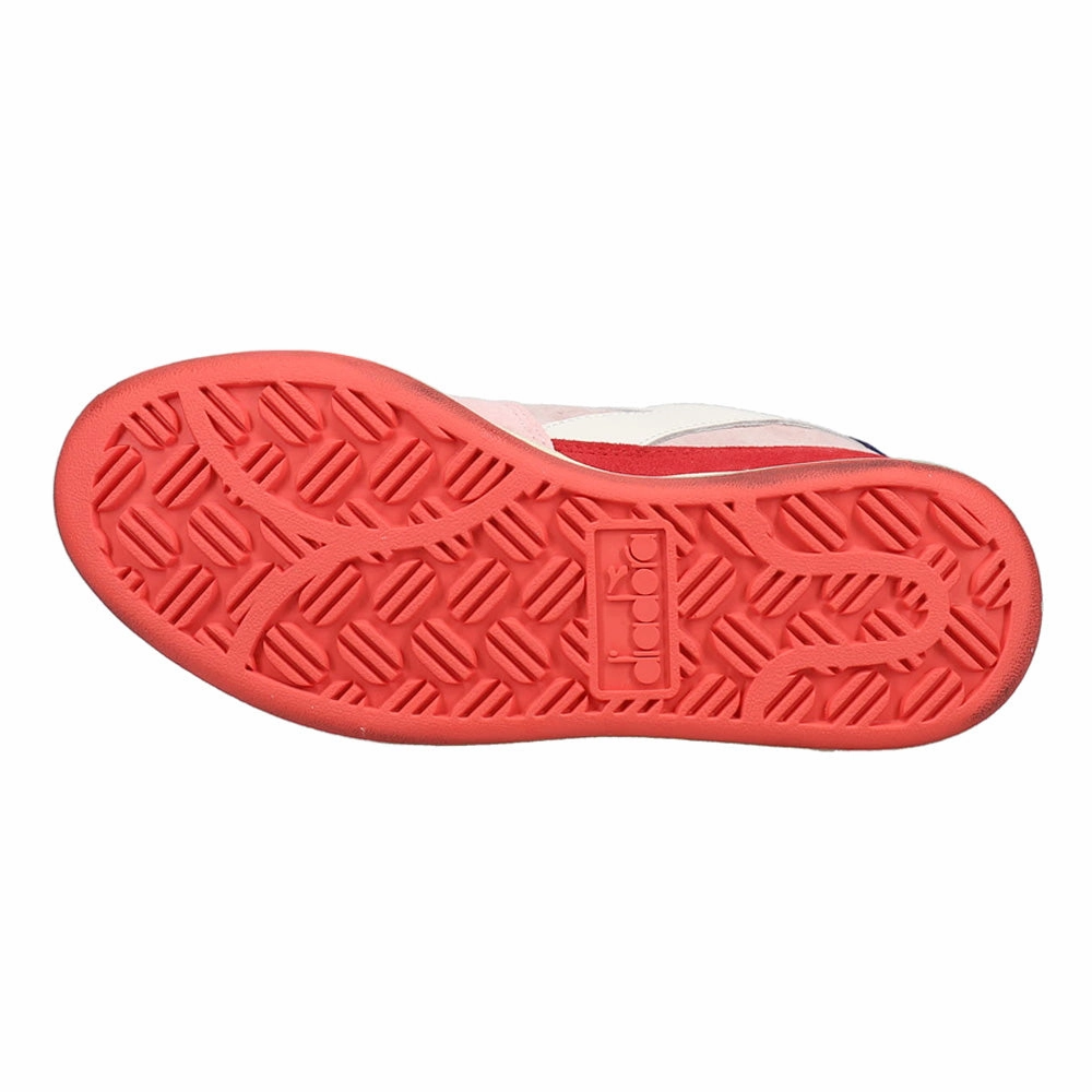 Mi Basket Low Lampone Italia Lace Up Sneakers Player One Basketball Shoes