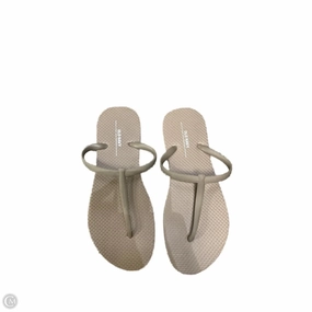 Ea7 Flip Flops Sandals Flip Flops By Old Navy In Grey, Size: 7