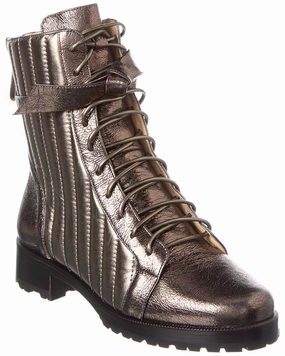 Desert Combat Boots Alexandre Birman Clarita Quilted Leather Combat Boot