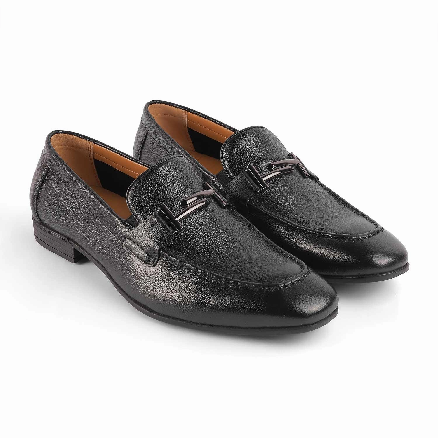 Pinch Weekender Penny Loafers Tresmode Nelson Black Men's Leather Loafers