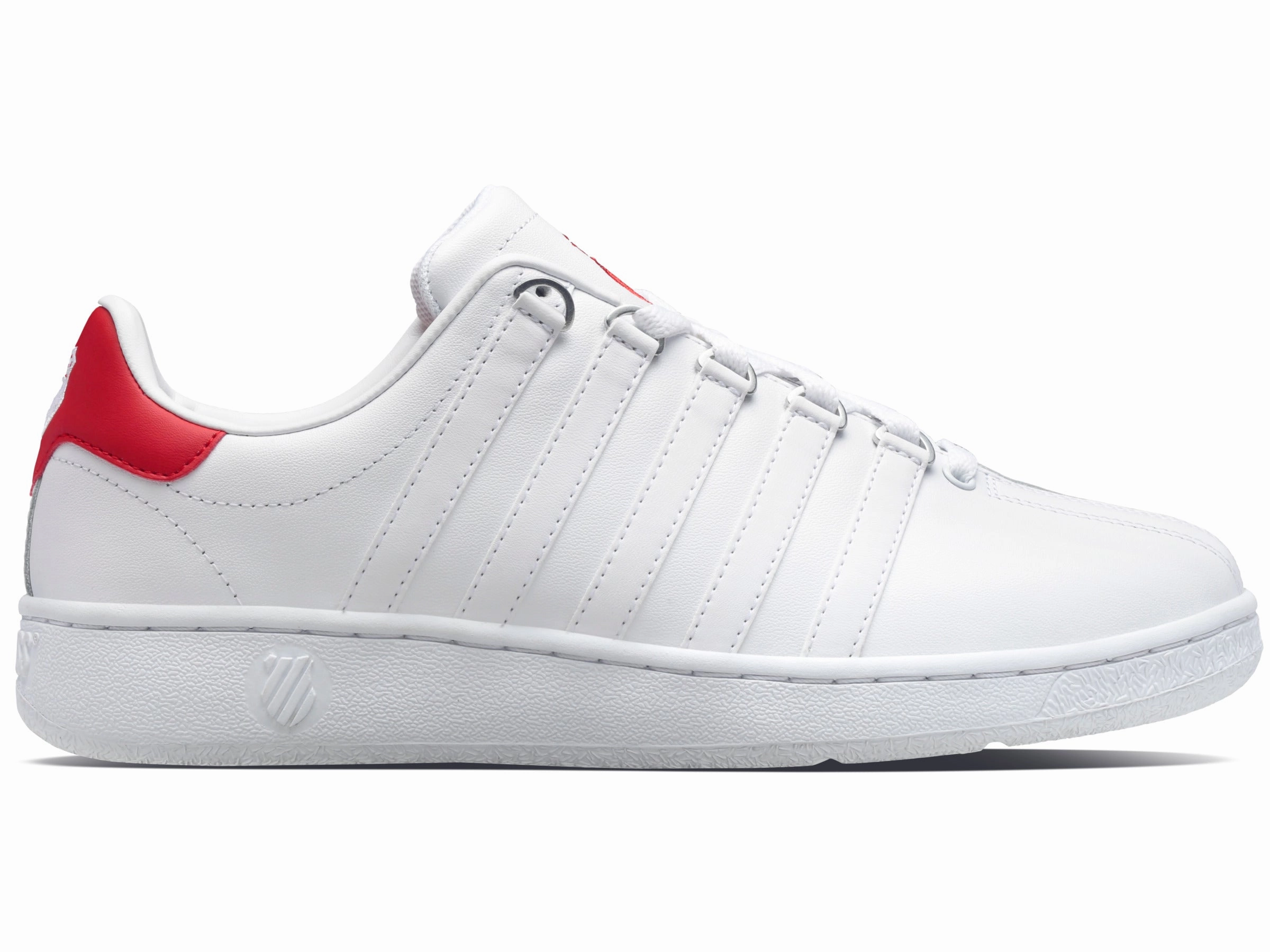 Coach Canvas Tennis Shoes 07321-119-M | CLASSIC VN | WHITE/RED