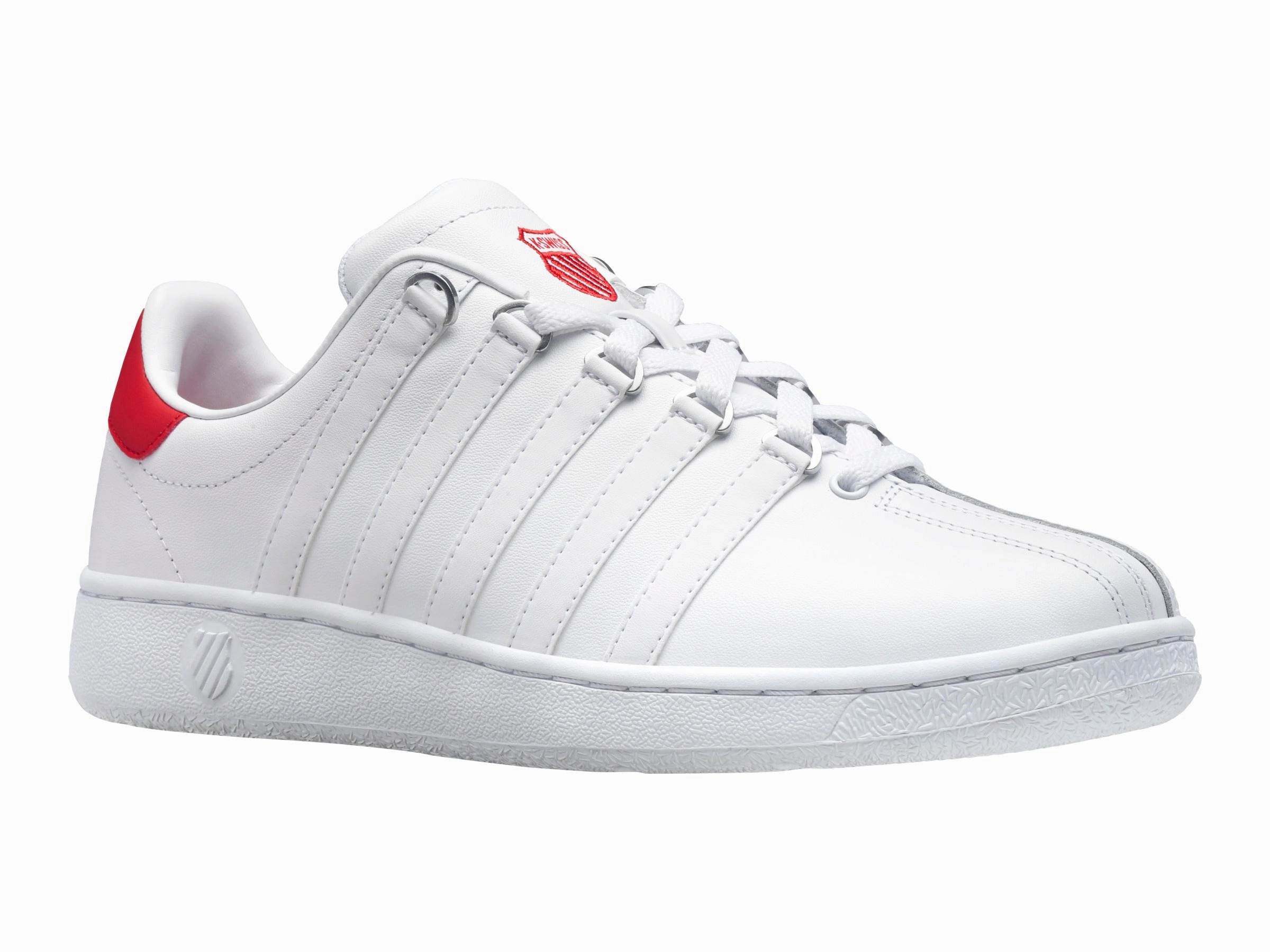 Tennis Shoes With Roller Skates 07321-119-M | CLASSIC VN | WHITE/RED