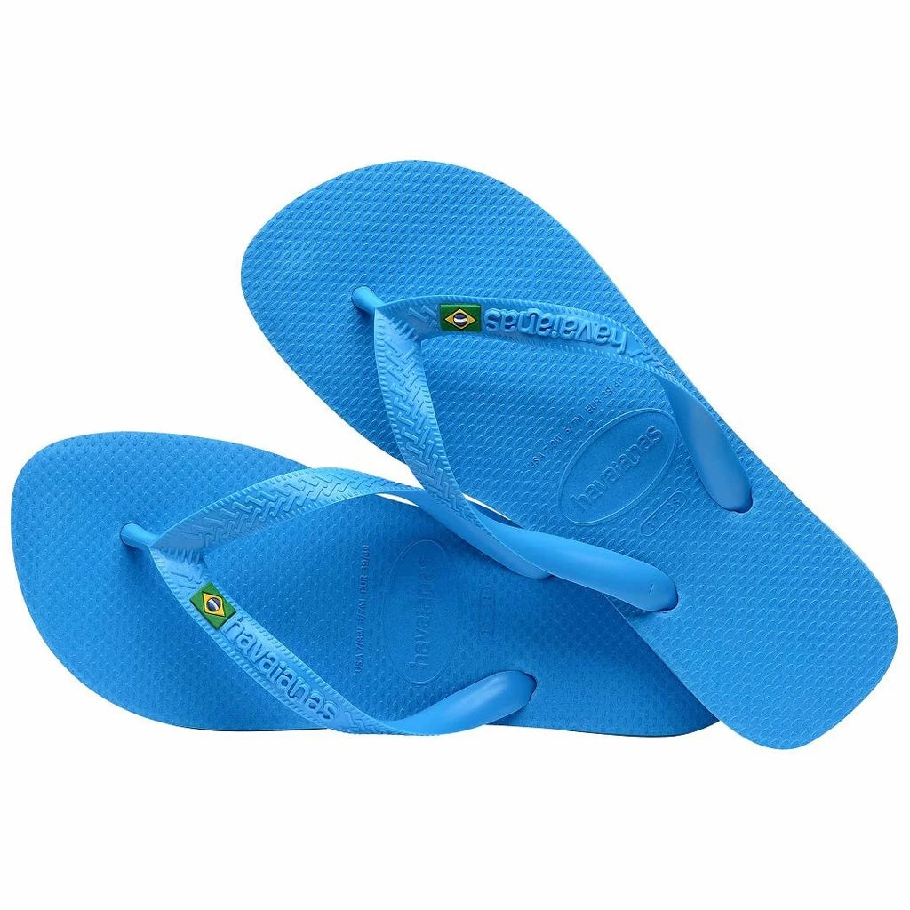 Flip Flops Anatomical Contouring HAVAIANAS BRASIL - TURQUOISE.TURQUOISE