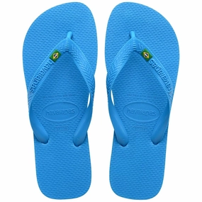 Slim Flatform Loop Flip Flops HAVAIANAS BRASIL - TURQUOISE.TURQUOISE