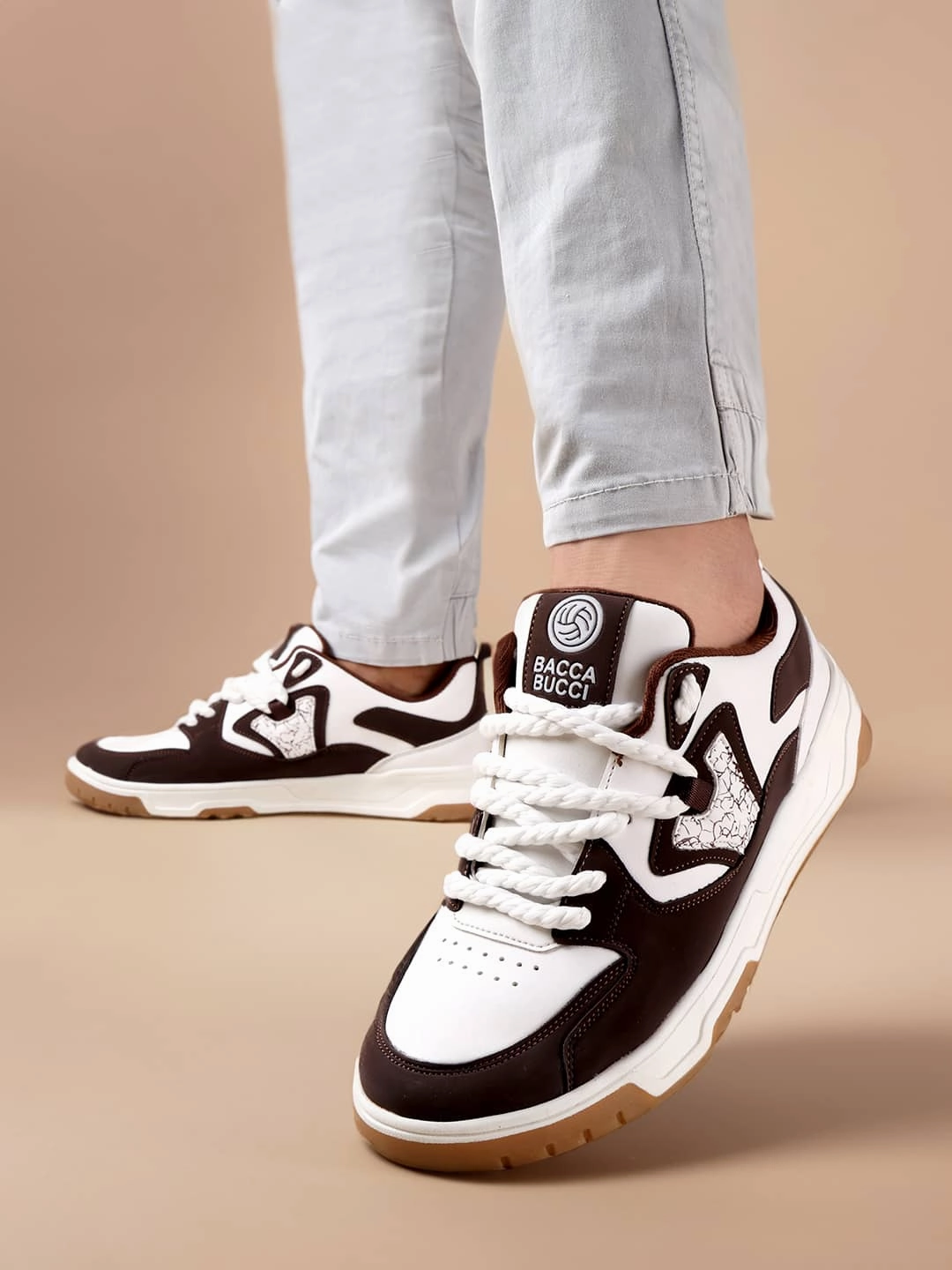 Silver Metallic Sneakers Bacca Bucci Stride Eclipse