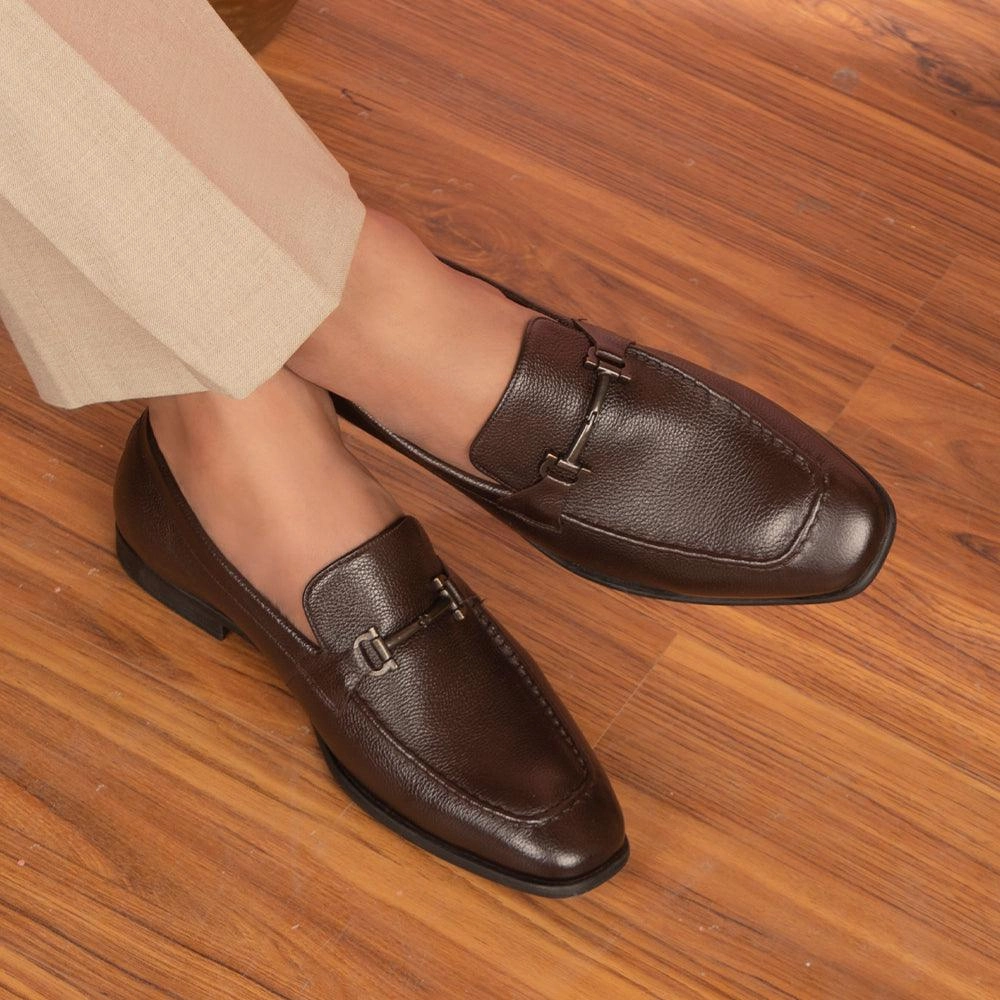 Ssense Loafers The Tumac Brown Men's Leather Loafers Tresmode