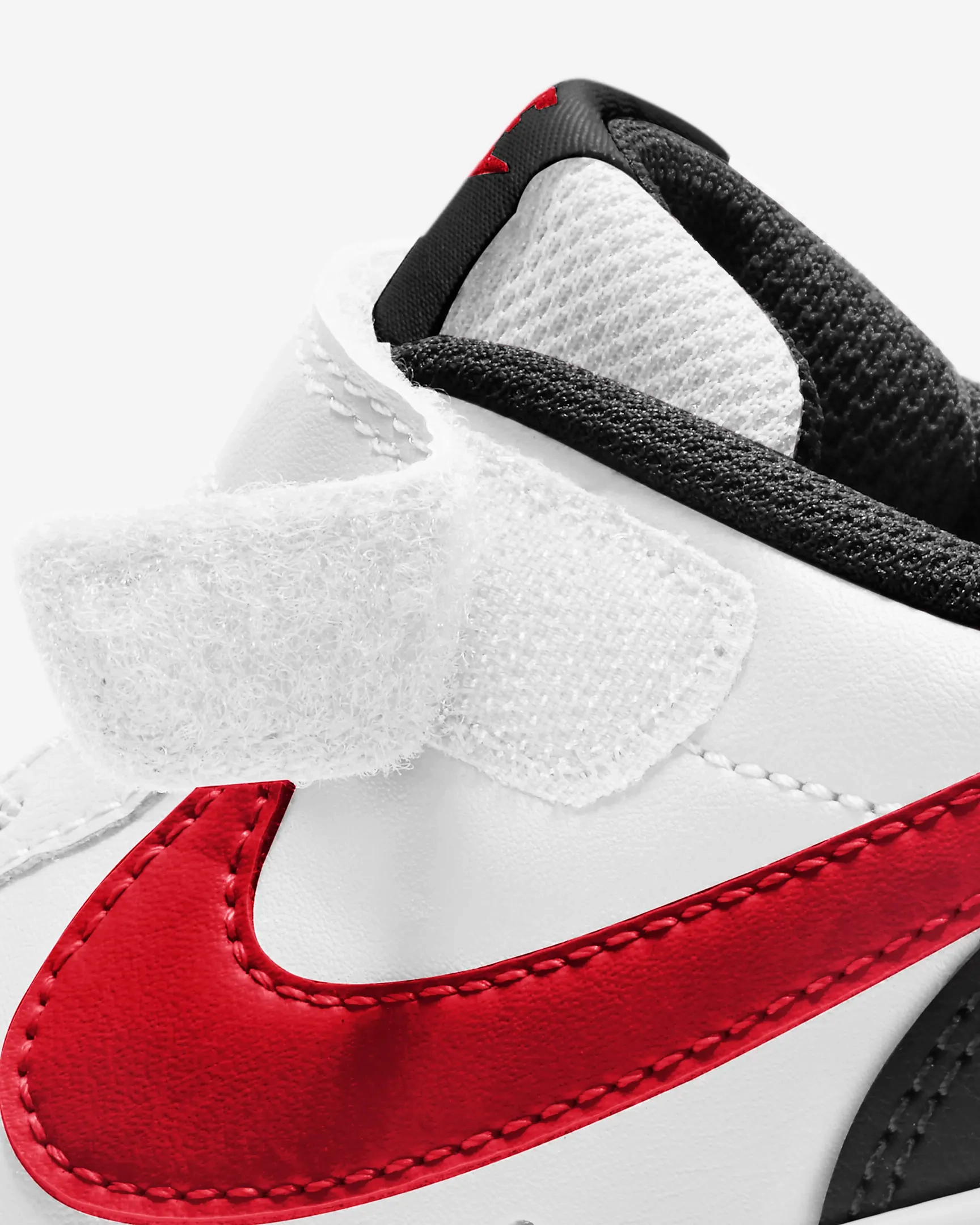 Nike Tennis Court Shoes Nike Kid's Court Borough Low 2 Shoes - White / Black / University Red