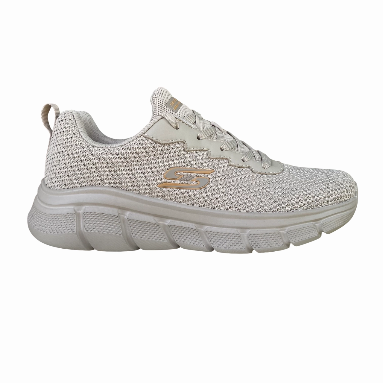 Skechers scarpa sneakers da uomo Bobs B Flex Chill Edge 118106/TPE tortora Pride Sneakers 2025