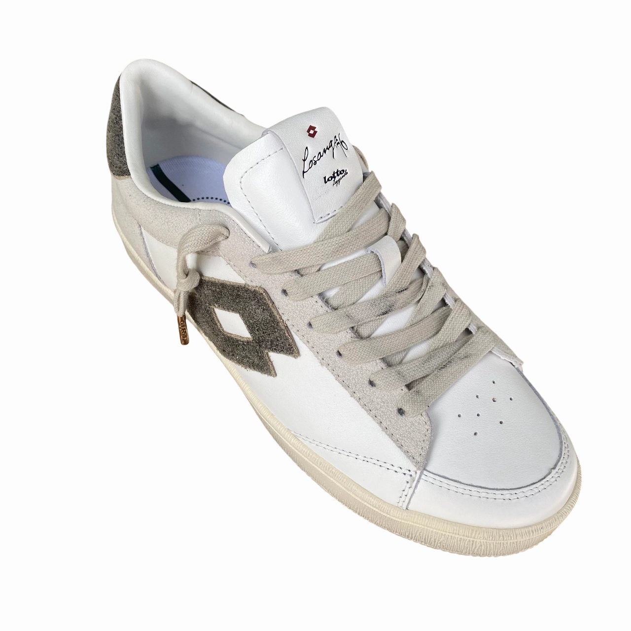 Sell Sneakers Online Lotto Leggenda Losanga '76 Crack 221893 1PL | Sneakers Uomo Bianco-Nero