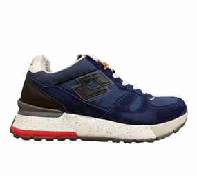 Lotto Leggenda Tokyo Shibuya sneakers da uomo 217139 1LL blu-nero Sneakers In Style