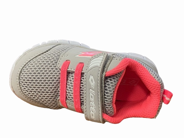 420 Sneakers Lotto scarpa da ginnastica da bambina Spacerun III S7757 grigio rosa