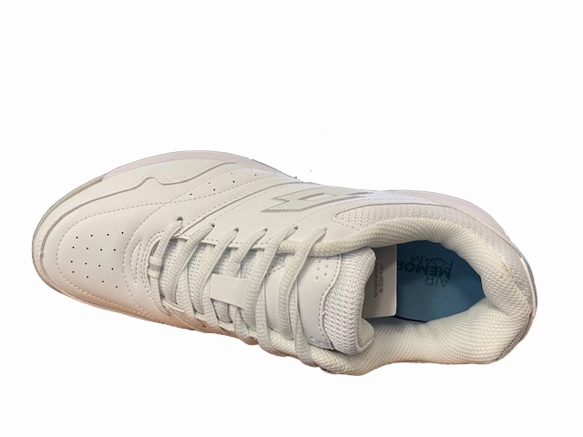 Lotto scarpa da tennis da donna Court Logo AMF XIX 217495 1VQ bianco argento New Balance Tennis Shoes 990