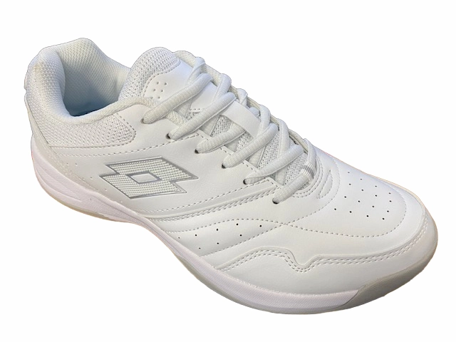 Lotto scarpa da tennis da donna Court Logo AMF XIX 217495 1VQ bianco argento New Balance Gray Tennis Shoes