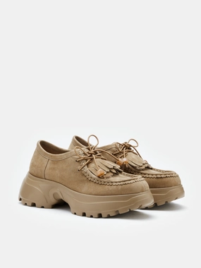 Loafers Glory Maeve Suede Fringed Loafers