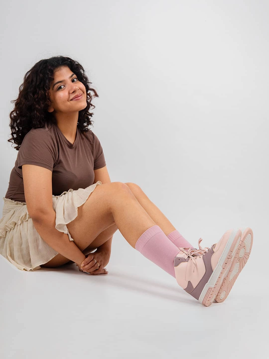 Sneakers For Man Bacca Bucci ETHEREA Womens Pop High-Top Sneakers