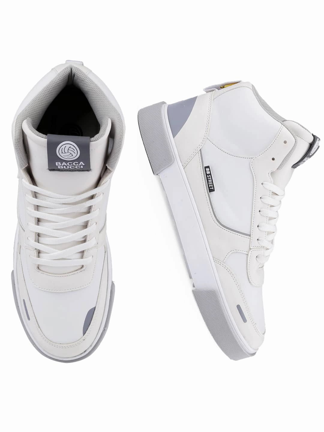 Bacca Bucci High-top SKYLINE SOARER Men's Sneakers - Gen Z Style Elevation Converse Sneakers