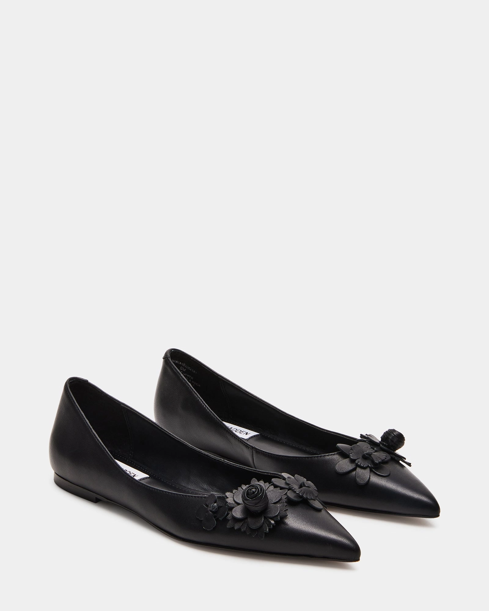 Formal Shoes Flat MARIA BLACK LEATHER - SM REBOOTED