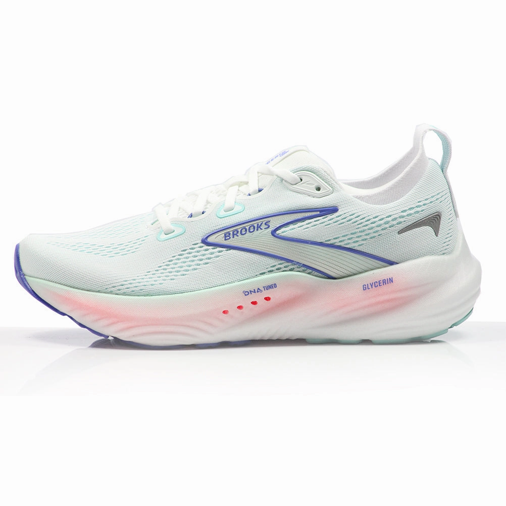 Brooks Glycerin 22 Women's Running Shoe - White/Limpet Shell/Amparo Blue Speedcross 4 Gore Tex Trail Running Shoes
