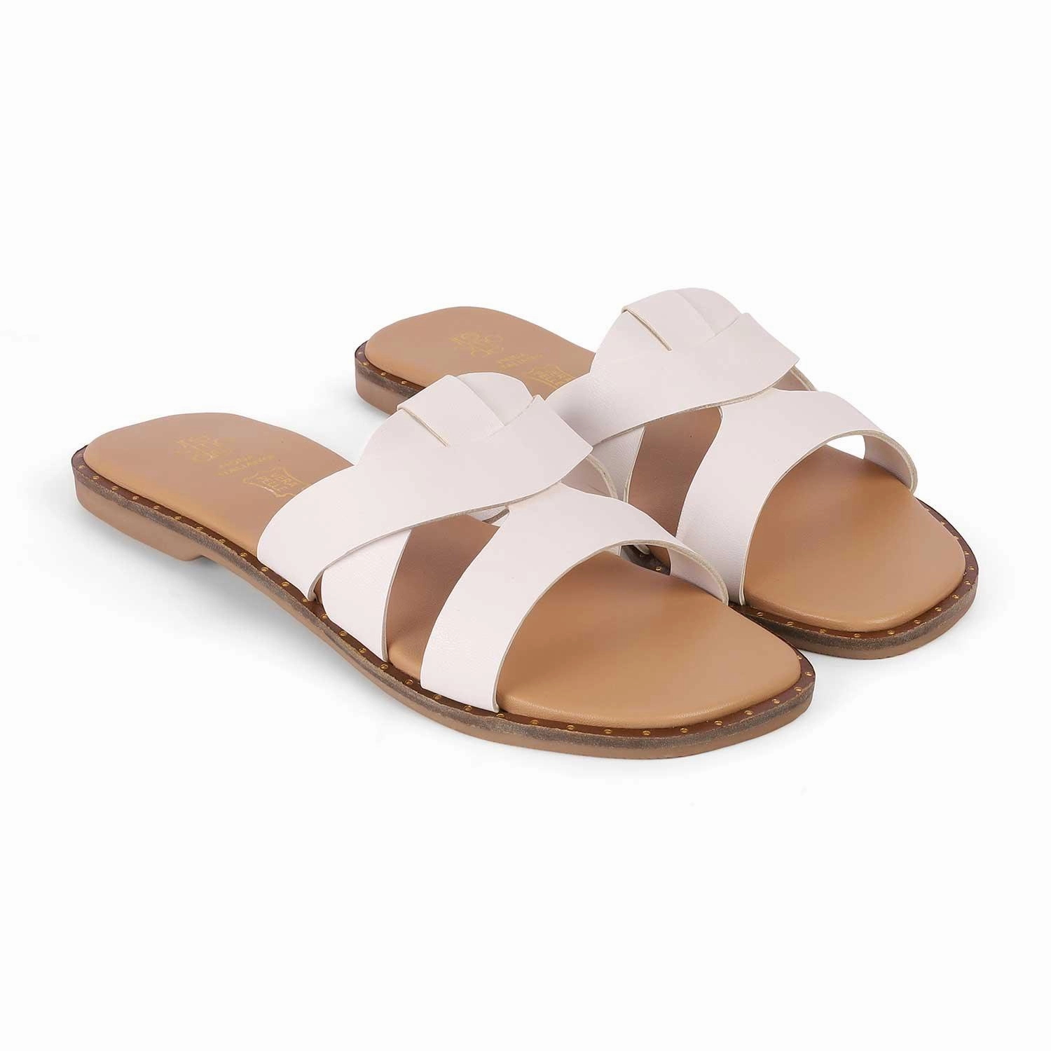 Shoe Ballet Flats Tresmode Roja White Women's Casual Flats