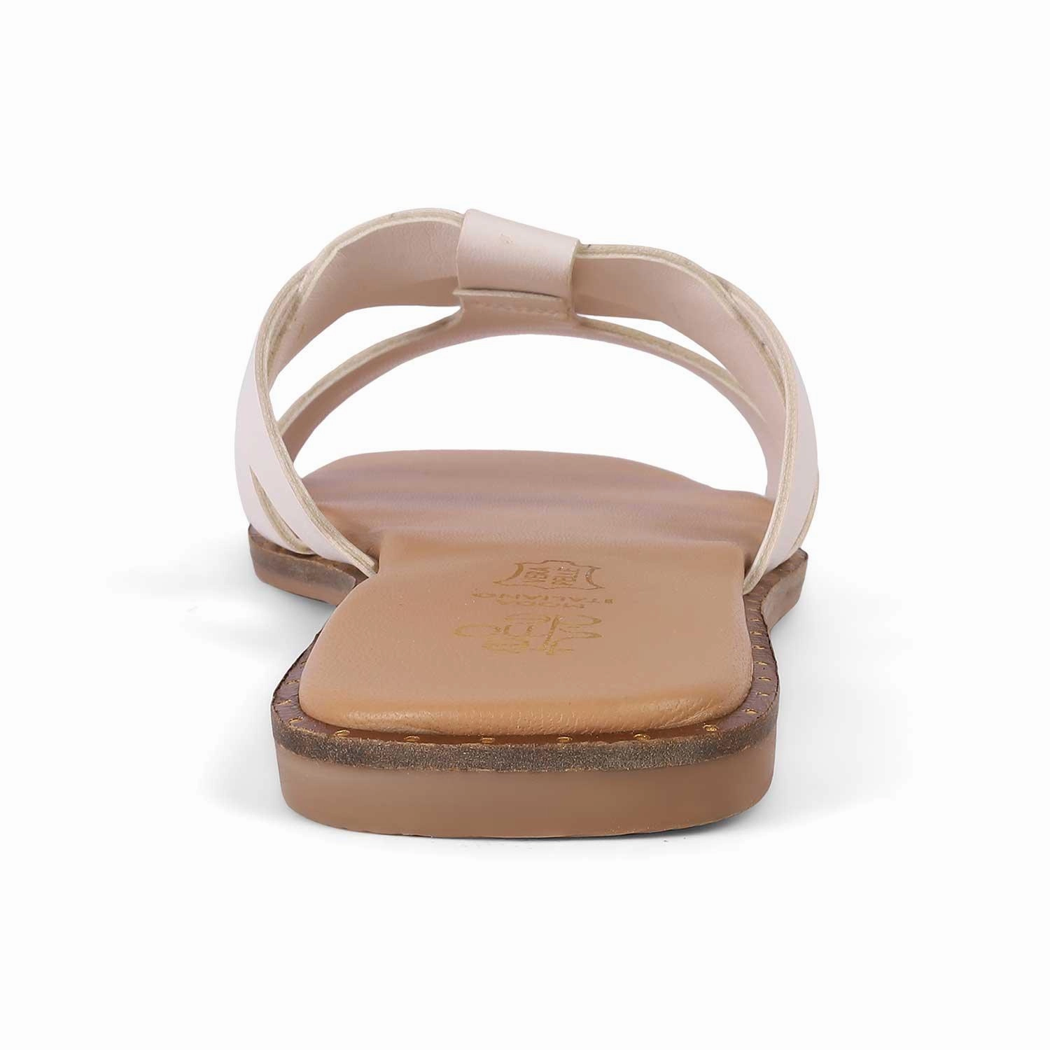 Tresmode Roja White Women's Casual Flats Flat Safety Shoes