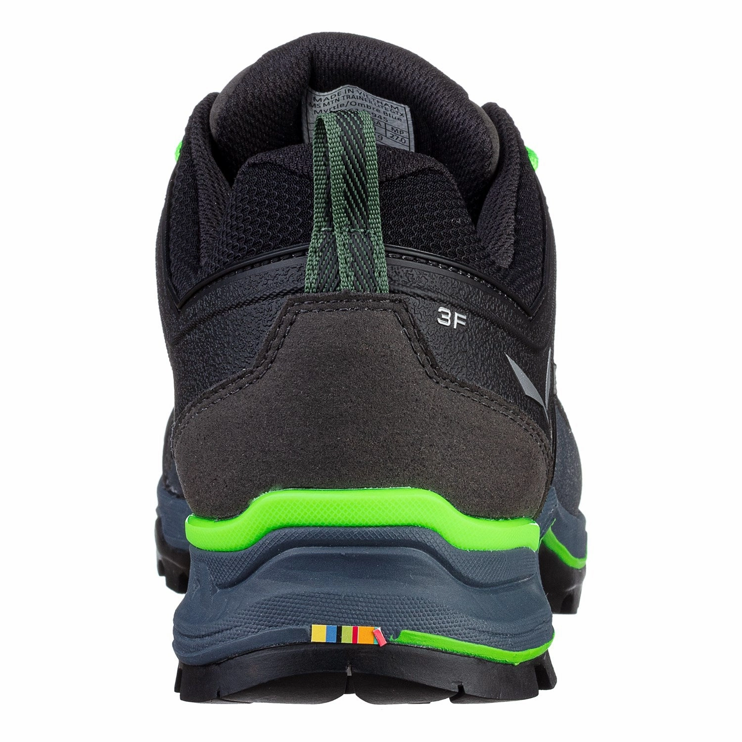 SALEWA MOUNTAIN TRAINER LITE GORE-TEX MEN'S SHOES - Green Myrtle Stretching Climbing Shoes Hot Water