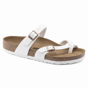 Calvin Klein Flip Flops MAYARI  -  WHITE Birko-Flor 1014190  (Regular Width)