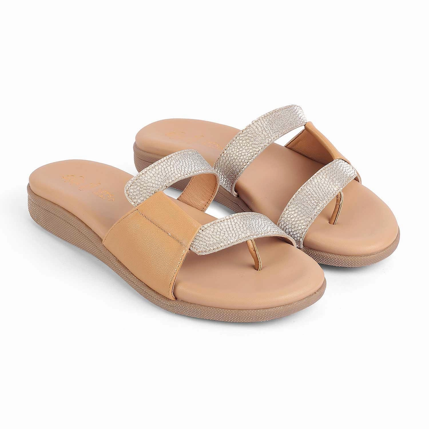 Flat Shoes Oxford Tresmode Afilia Beige Women's Dress Flats