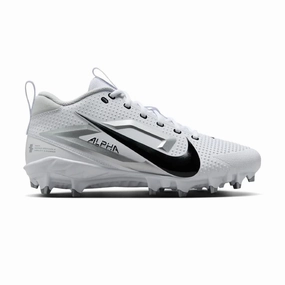 Men's Alpha Menace 4 Varsity Football Shoes In White Nike Shoes Zoom Pegasus