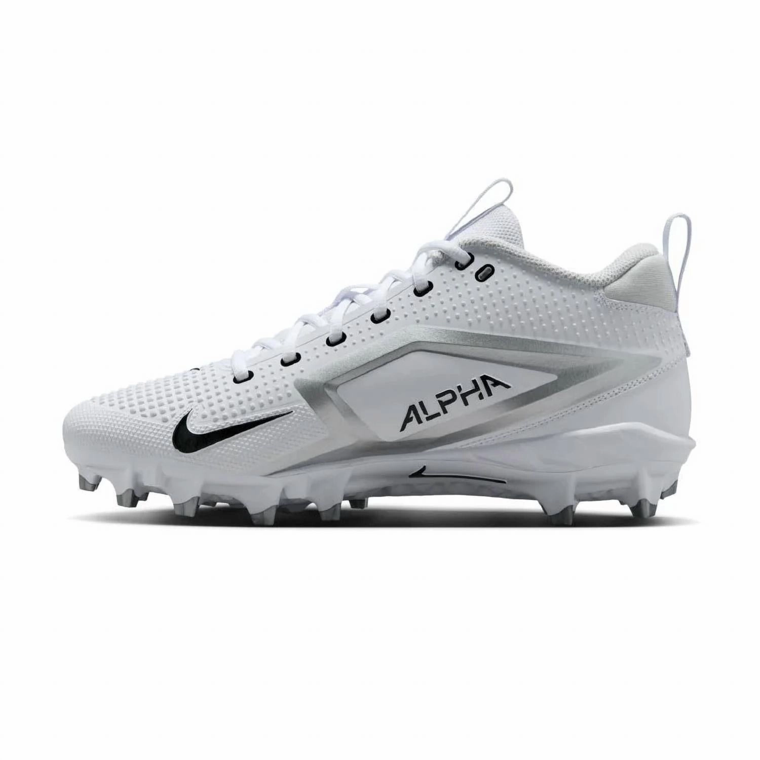 Men's Alpha Menace 4 Varsity Football Shoes In White Nike Infant Shoes