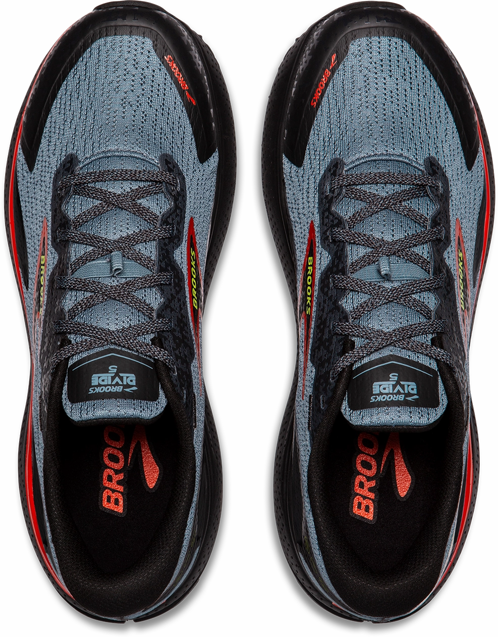 Men's Divide 5 (004 - Citadel/Ebony/Lime) Trail Shoes Vs Hiking Shoes