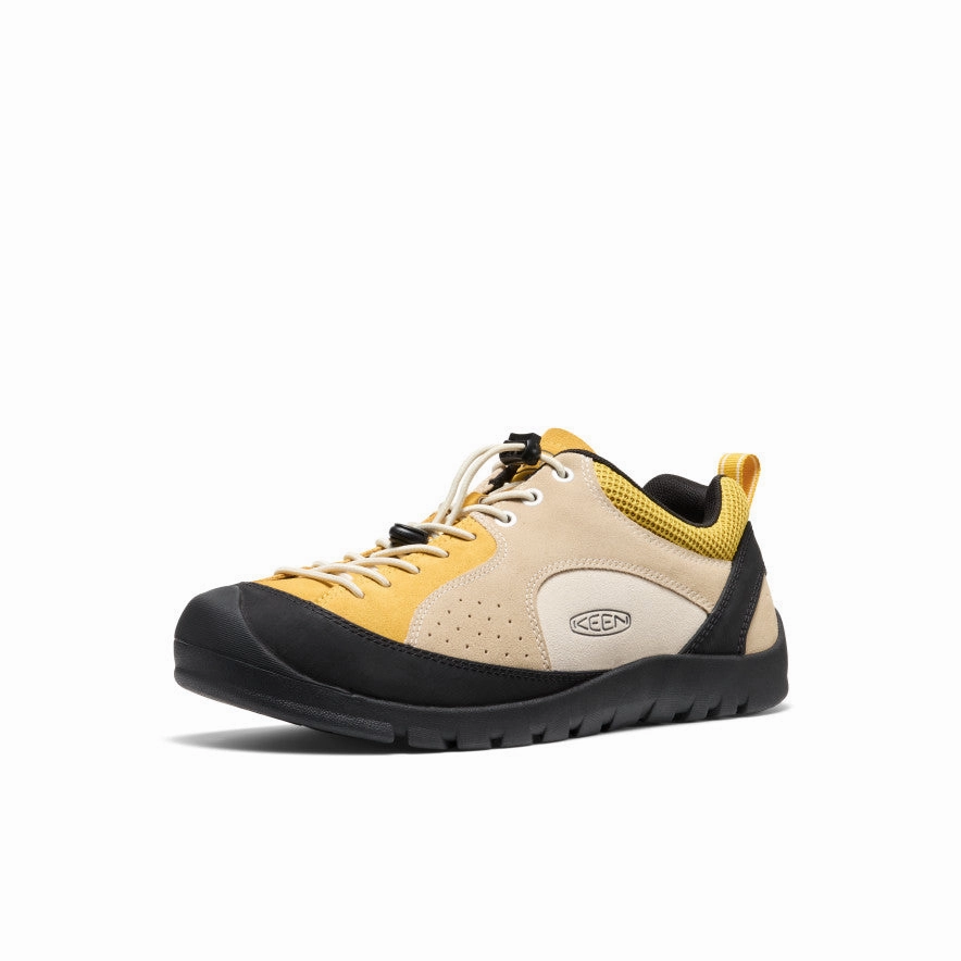 Climbing Shoes With The Best Heel Fit Men's Jasper Rocks Sneaker  |  Birch/Lemon Curry