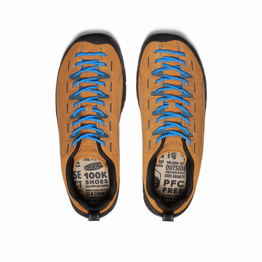 Climbing Shoes That Look Like Street Shoes Men's Jasper Sneaker  |  Cathay Spice/Orion Blue