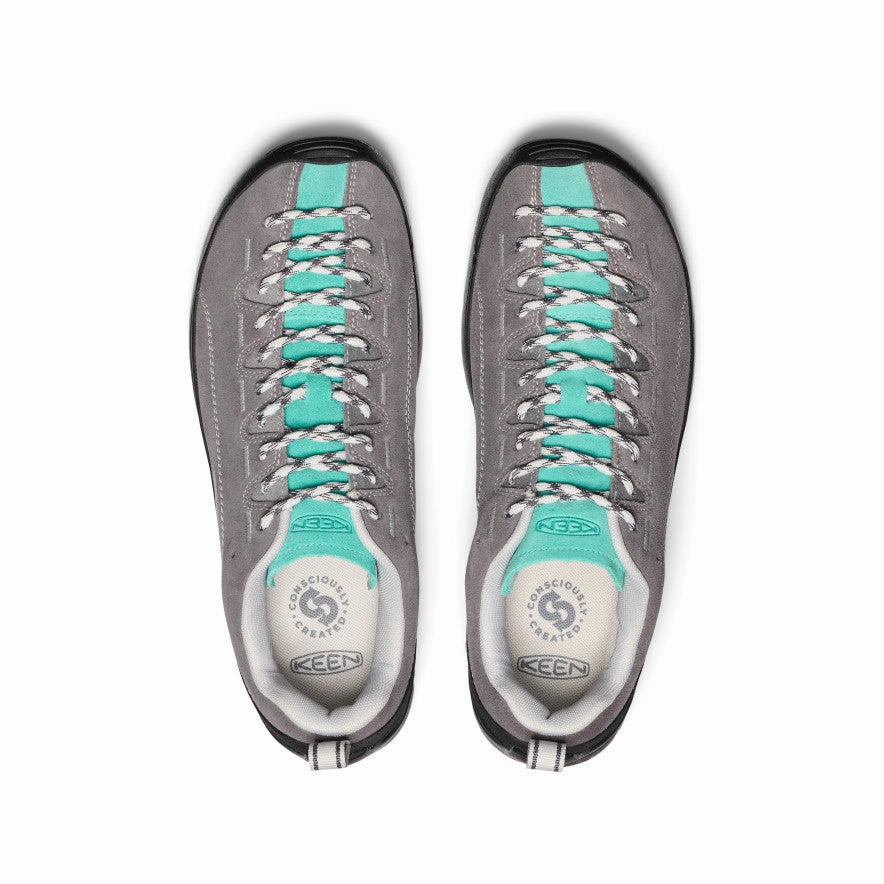 Boreal Climbing Shoes Men's Jasper Sneaker  |  Steel Grey/Bright Aqua
